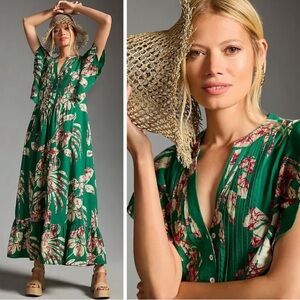 Anthropologie | Dresses | Anthropologie Maeve Gillian Tiered Maxi Dress |  Poshmark